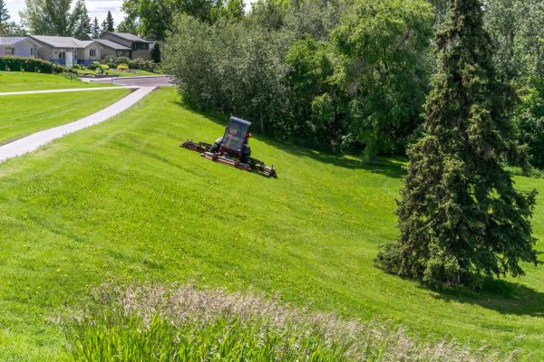 Hill Mowing in Mchenry